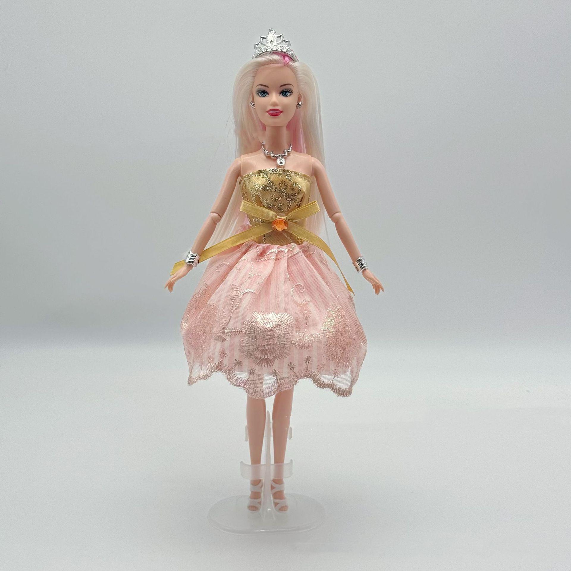 

Supermodel Doll Plaything Clothes Fashion Trendy White Polka Dot Fantasy Series Princess Dress For 30Cm 1/6 Bjd Fr Doll Dress Up Skirt Not dolls