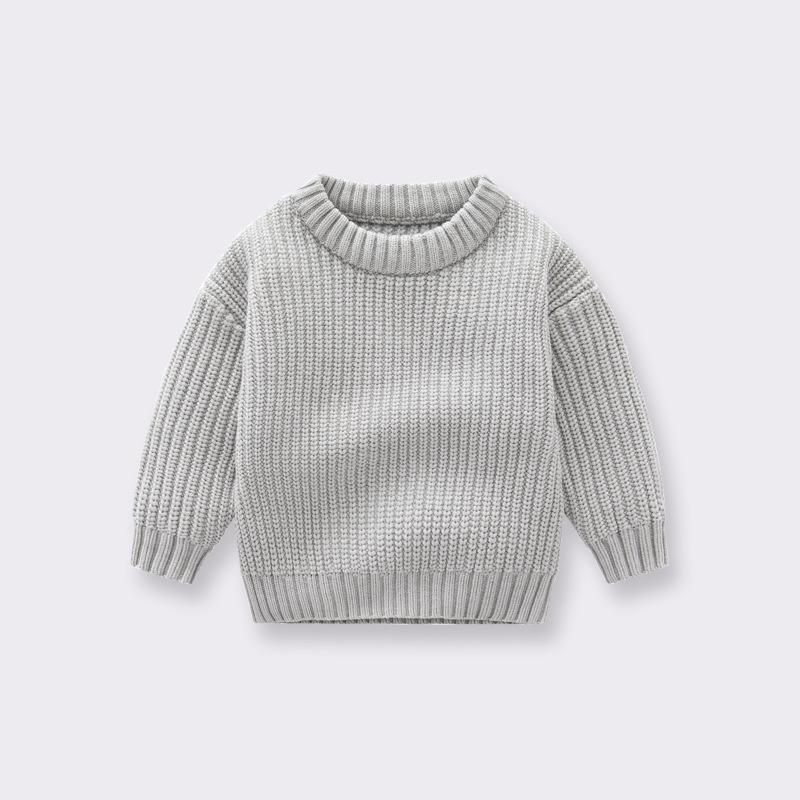 0-6Yrs Baby Boys Girls Knit Sweater Clothes 2025 New Toddler Infant Newborn Knitwear Soft Spring Long Sleeve Baby Pullover Tops