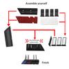 1Pcs 7.3cm 9cm M Logo 3D ABS Car Styling Front Grille Badge Emblem Accessory For BMW Performance E36 E60 E90 X2 X1 X3 X5 E46 M3