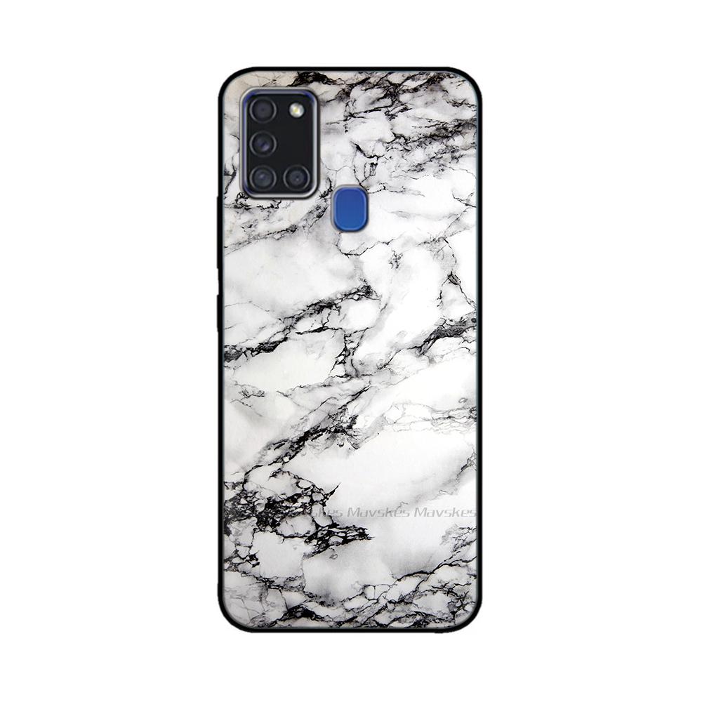 For Samsung A21S Case Silicone Back Protector Phone Soft TPU Bumper Case On For Samsung Galaxy A21s GalaxyA21s A 21s A217 Cover