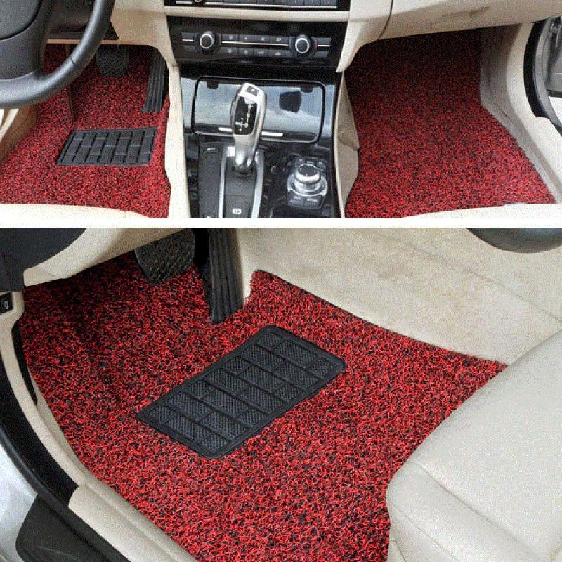 Automatic Interior Floor PVC Cover Pad 23x15cm Skidproof Foot Mat