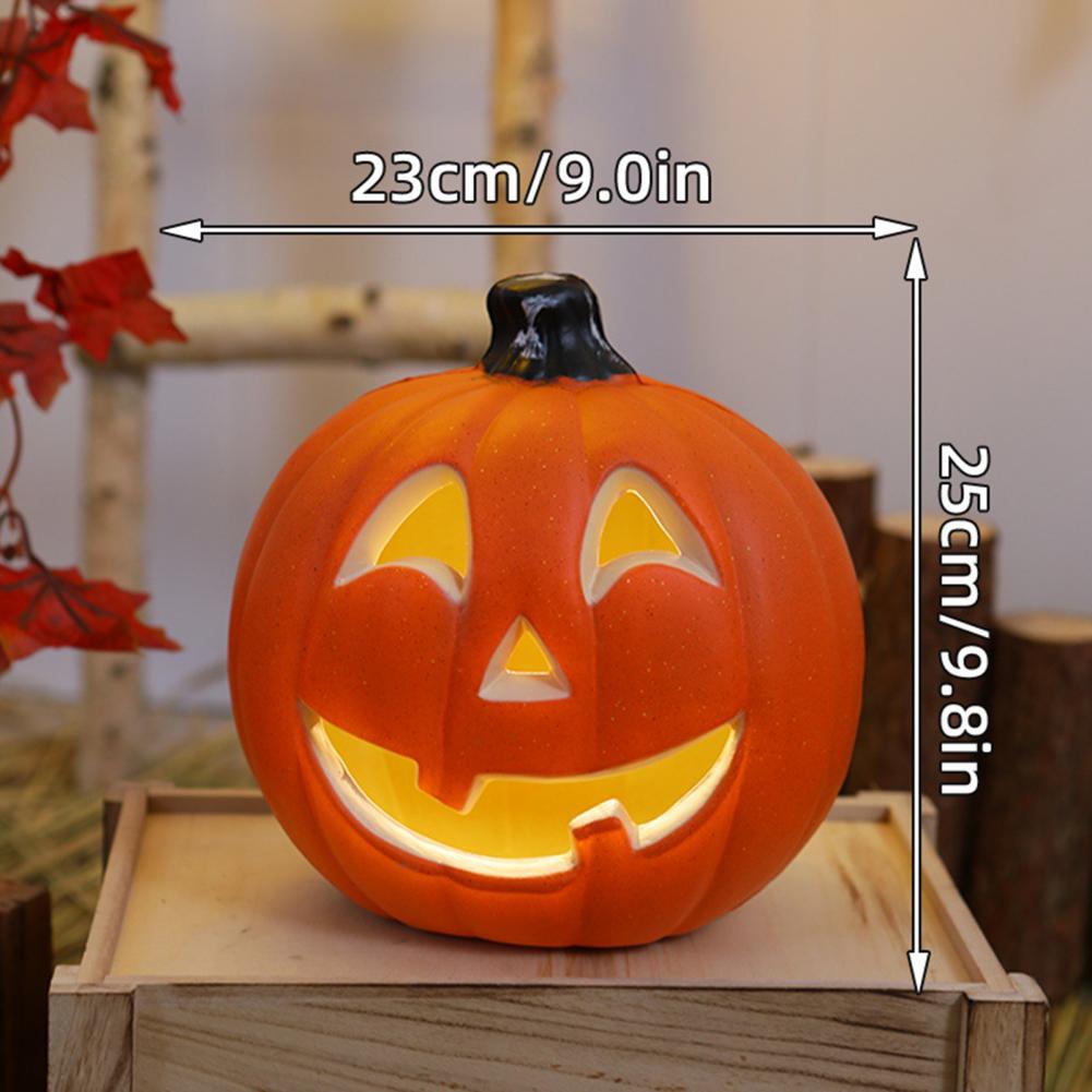 Halloween Pumpkin Lantern Festive Halloween Decoration Spooky Pumpkin Lanterns for Halloween Decor Handmade for Home