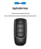 Men's Luxury Smart Key Case for Chery Tiggo 8pro/8plus/9 Arrizo