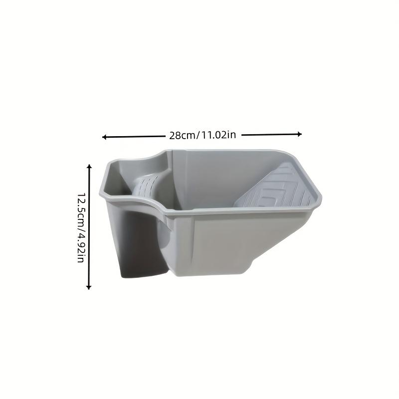 1pc 4-inch Handheld Paint Cup with Roller Holder - Made of Durable PP Material, Large Capacity, Easy To Match with Brushes and Rollers