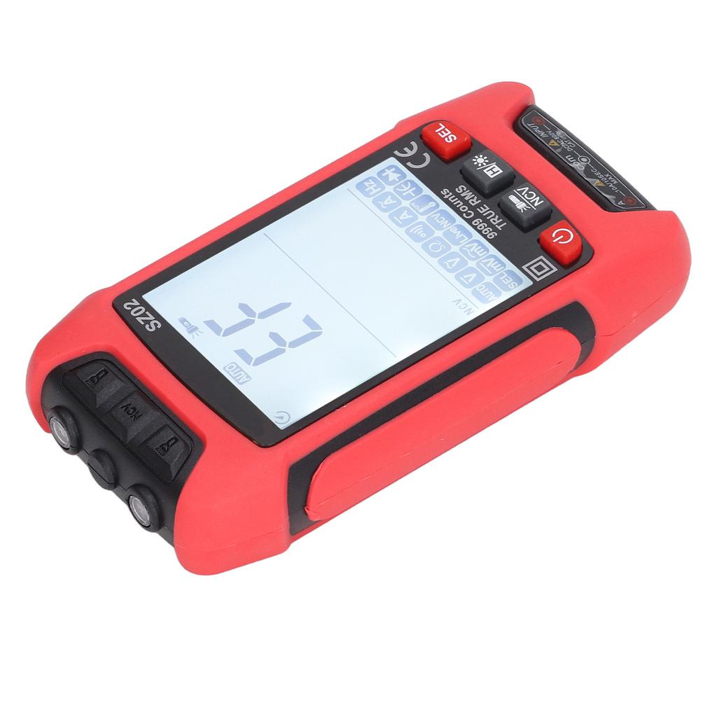 Digital Multimeter Intelligent Anti Burning Automatic LCD Backlit Display NCV Volt Amp Meter with Diode Capacitor