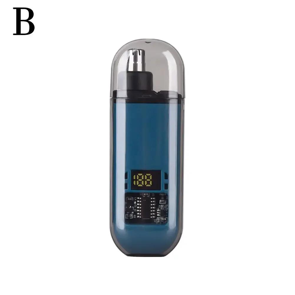 Portable Electric Nose Hair Trimmer USB Charging Nose Ears Hair Eyebrow Trimmer for Men Rechargeable Painless Set