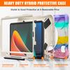 For Xiaomi Pad 5/Pad 5 Pro Case Rotary Kickstand PC+Silicone Hand Strap Tablet Cover