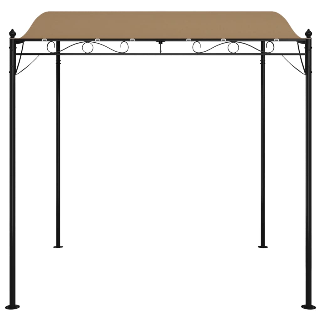 Zadaszenie, Kolor Taupe, 2X2,3 M, 180 G/M², Tkanina I Stal