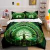 Nature-Inspired Celtic Design Set Kid'S And Adults' Bedroom Decor, Exquisite Three-Piece Bedding Set Gift
