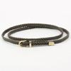 Women Belts New Retro braid PU Leather Metal Pin buckle Belt Girl Dress Jean Pants Waistband Belts Clothing Accessories 0.8X99cm