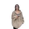 Fleece-Lined Retro Hooded Cardigan: Versatile Loose-Fit Long-Sleeve Sweatshirt for Women - Perfect for Autumn and Winter.