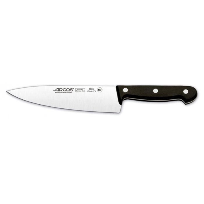 Couteau de Chef en acier Universal - Arcos 15cm