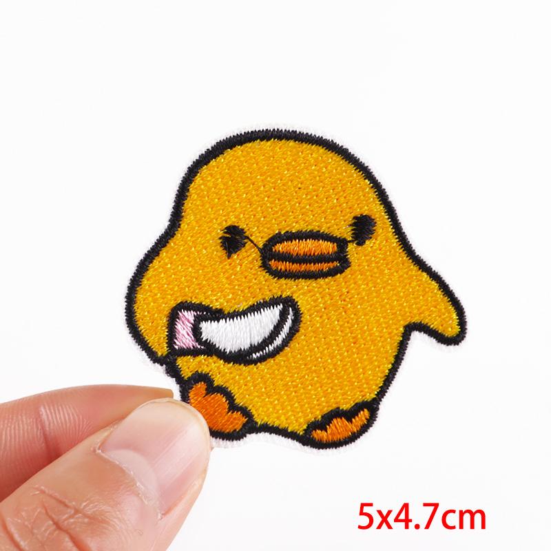 Patch Lapin Dinosaure DIY Patchs Animaux Drôles Brodés Pour Vestes Couture Applique Patch Dessin Animé Patchs Thermocollants Pour Vêtements