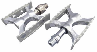 Mikashima Fahrradpedal OneSideEzySuperior Leicht Einseitig Einfach Silber (MKS) TOURING-LITE (Touring Superior)