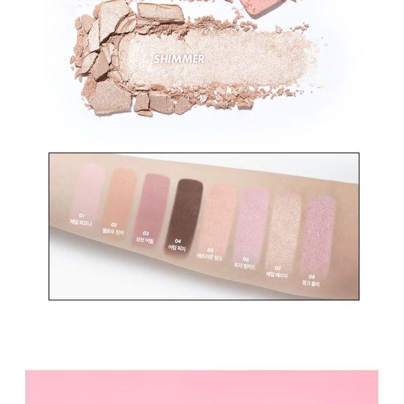 MERZY - Let's Wearing Eyeshadow - 8 Colors