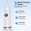 Water Dental Flosser for Teeth – 300ML Cordless Oral Irrigator with 6 Replaceable Jet Tips, 3 Modes, Portable Rechargeable Electric Flosser for