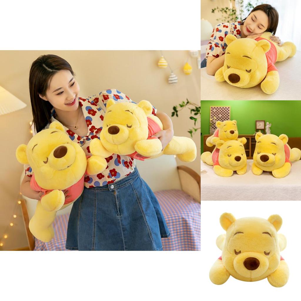 Pooh Plush Toy Animal Cartoon Stuffed Doll With Pp Cotton For Kids Bedroom Decor