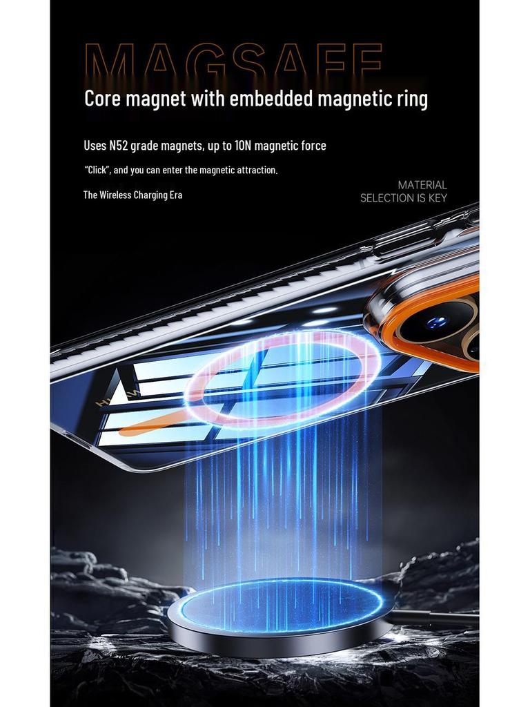 HUAWEI P80PRO Clear Magnetic Phone Case - High-Transparency Protective Cover