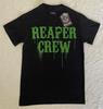 Sons Of Anarchy Black Green Ireland Skeleton Graphic Short Sleeve Shirt Size S