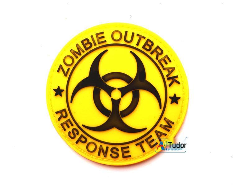 Resident Evil Series Skull Badge PVC Patch Armband