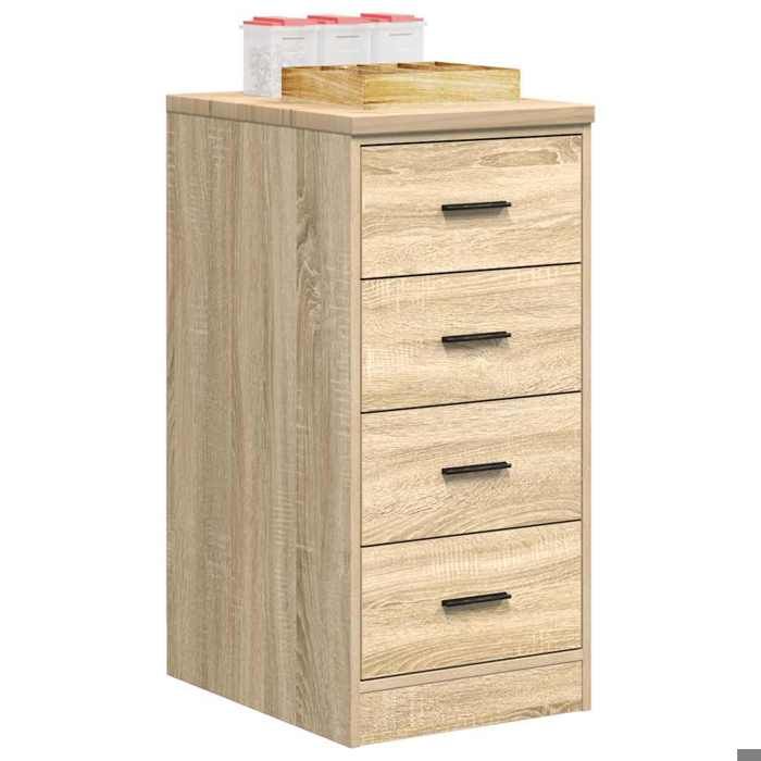 VidaXL Armoire de rangement de garage chêne sonoma 40x51x85cm bois pin, armoire, armoire à outils, armoire basse, armoire de 860591