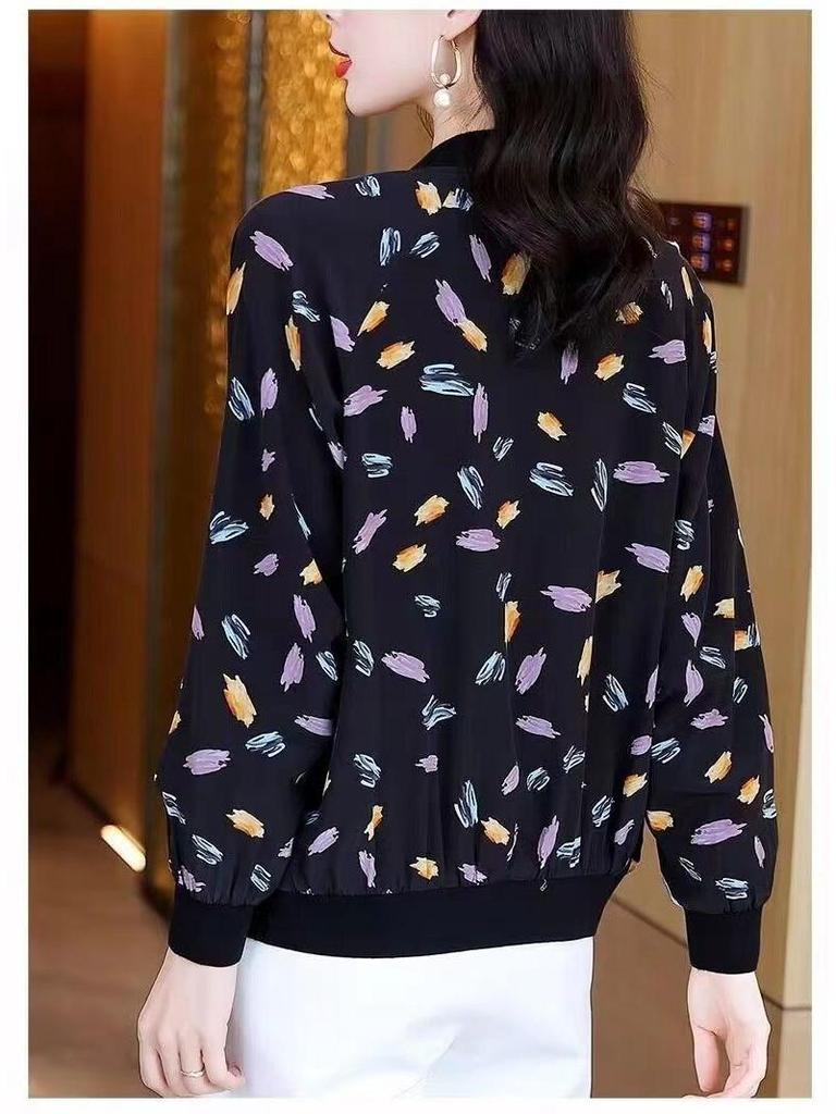 Mom's Premium Women's Petite Lightweight Baseball Jacket - Early Autumn 2025 Collection