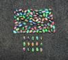 Opal Negru Etiopian Natural Multi Fire Oval Cabochon Piatră Prețioasă Liberă Lot 28 Bucăți 3*5 MM 5 CT Cabochon Opal Negru Piatră Prețioasă Pentru Crearea Bijuteriilor