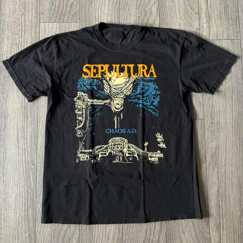 New Sepultura chaos AD Gift For Fans Unisex All Size  DO62 Unisex T-Shirt XXL