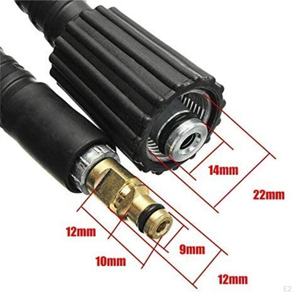 3200 PSI 160Bar High Pressure Washer Hose, Garden Lawn Watering Car Cleaning Hose for