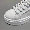 Fashion Original mens sneakers Fashion Comfortable Hiking shoes Summer Hollow mesh breathability Leisure flat white Shoes masculi