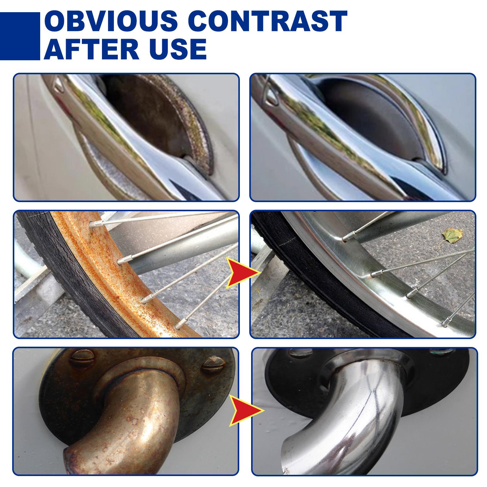 Агент для удаления и преобразования ржавчины Yegbong. Обеззараживание поверхности краски — фото 4