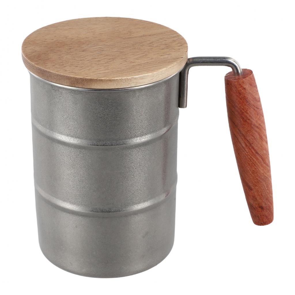 Konstrukcja ze stali nierdzewnej 304 Kubek ze stali nierdzewnej Vintage Kubek do piwa