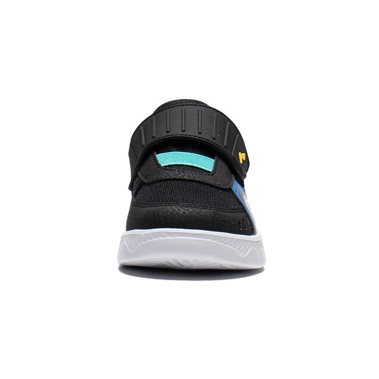 Li Ning Comfortable Versatile Non-Slip Shock Absorbing Wear-Resistant Casual Shoes Kids Shoes Black YKNS034-5