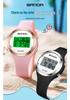 Sanda Teen Multifunctional Luminous Waterproof Alarm Wristwatch