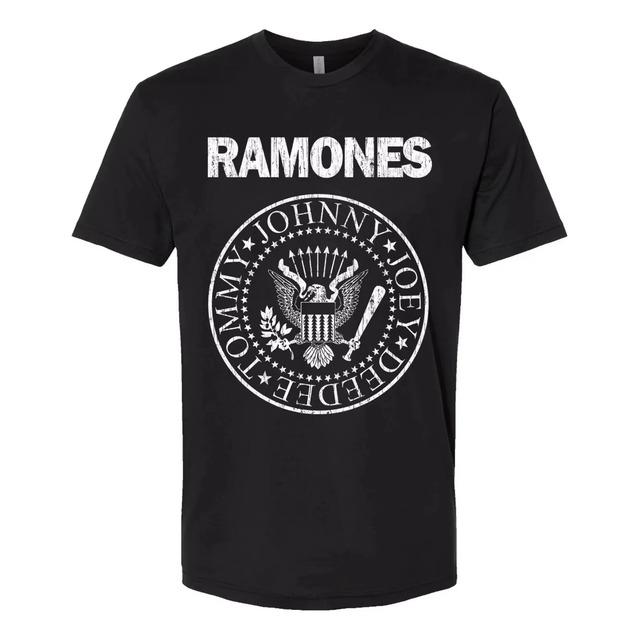 Camiseta Ramones Con El Logo De Johnny Joey Dee Dee Tommy Ba XXXL