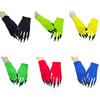 Realistic Long Nail Claw Gloves Perfect for Halloween and Costume Parties Comfortable Short Gloves for Adults and Teens