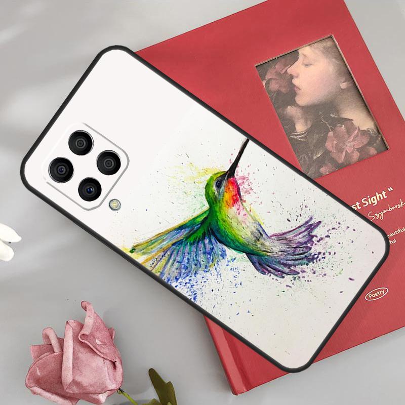 Hummingbird Case For Samsung Galaxy M33 M15 M55 M13 M23 M53 M31 M51 M14 M34 M54 M20 M30s M32 M52 Cover