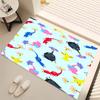 1pc Pikmin Print Area Rug - Soft, Washable Non-Slip Indoor Mat, Living Room, Home Office Decorative Rug,Office Decorative