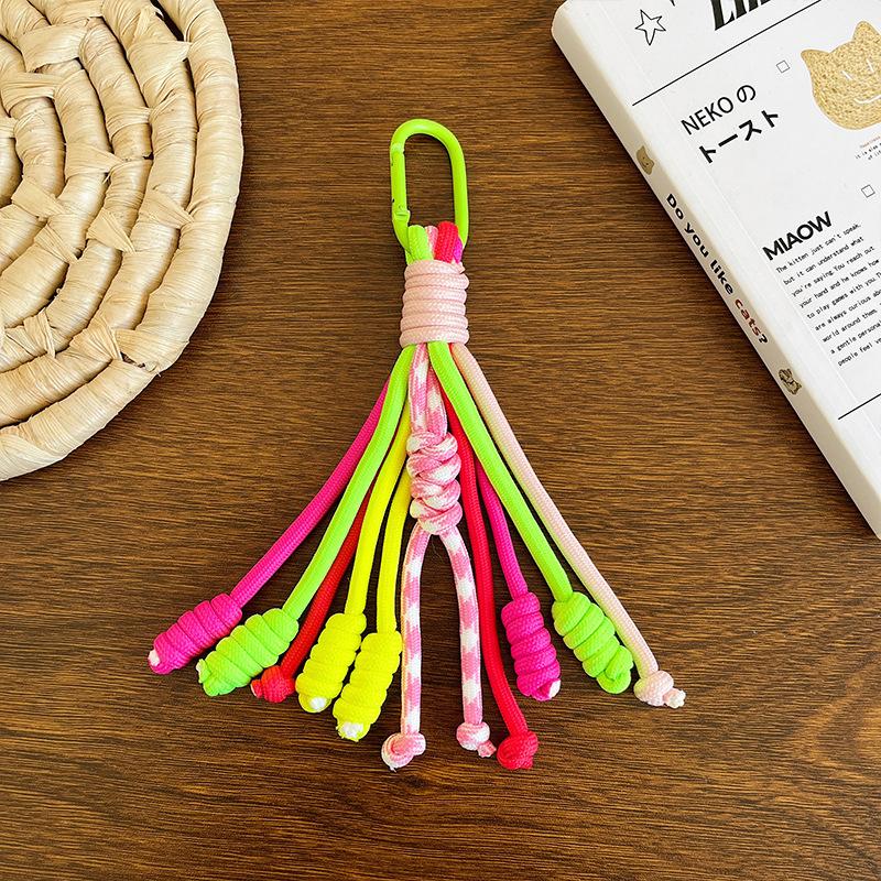 

Радужный цвет, ручная работа, подвеска, мобильный телефон, универсальный шнурок, сумка для мобильного телефона, аксессуары для ключей, подарок, подвеска