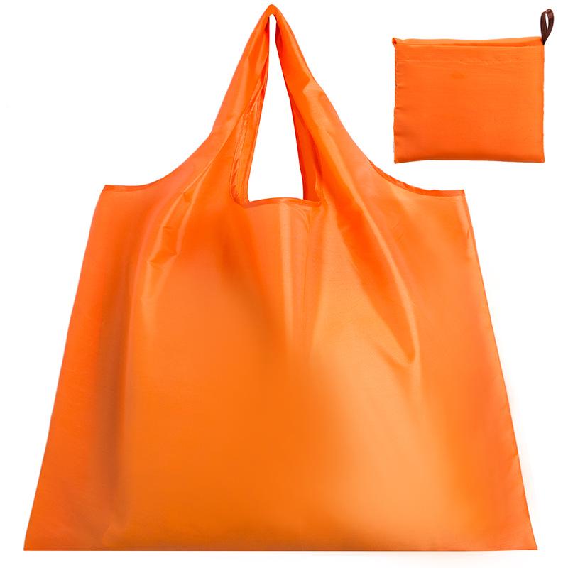 Large 210D Oxford Cloth Folding Tote - Portable, Durable Shopping & Storage Bag