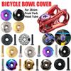 MTB Mountain Road Bike Bowl Cover with Screw Bicycle Stem Top Bowl Cap for 28.6mm Fork  Front Fork Head Tube Cycling Accessories