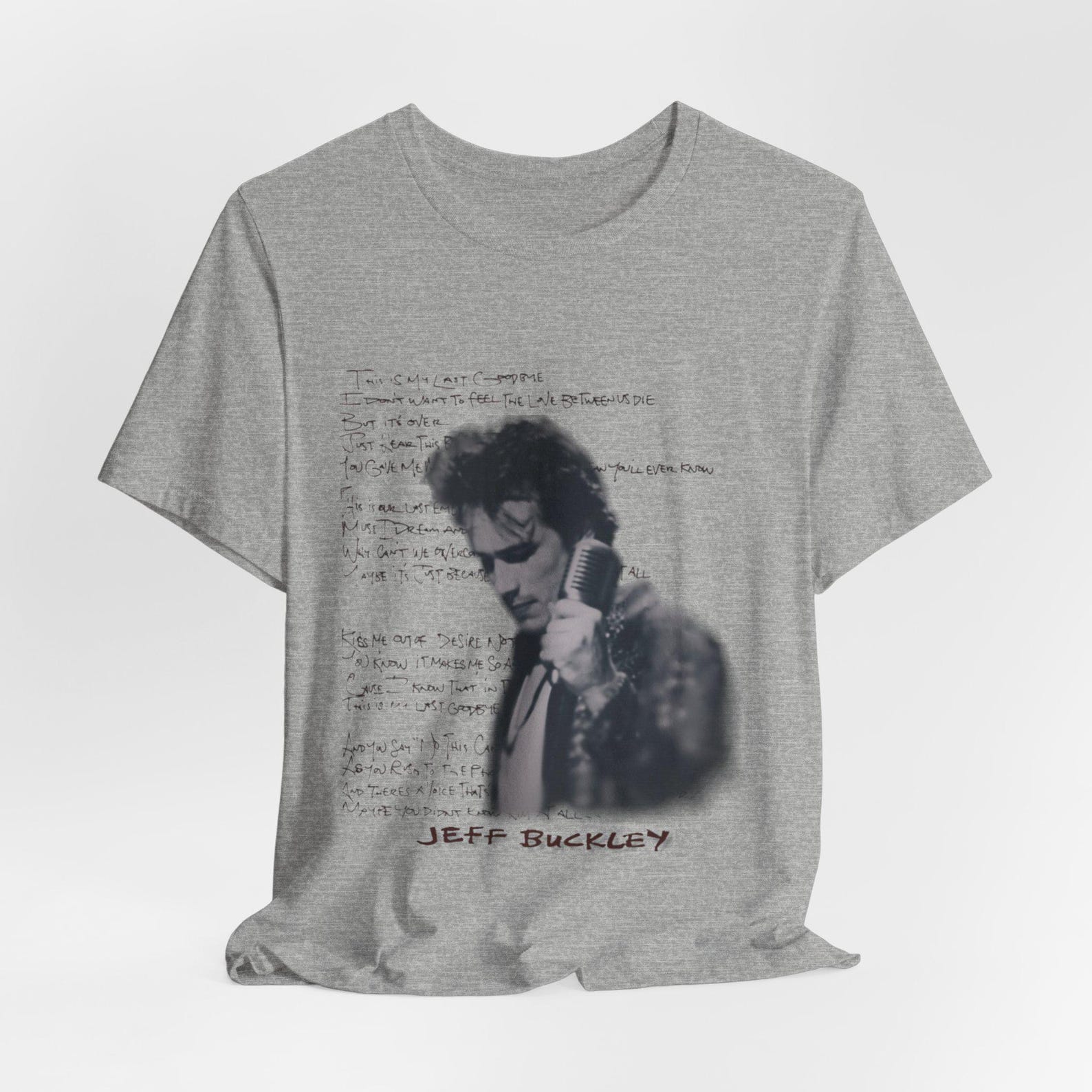 Jeff Buckley inspired Design , Grace , Last Goodbye M
