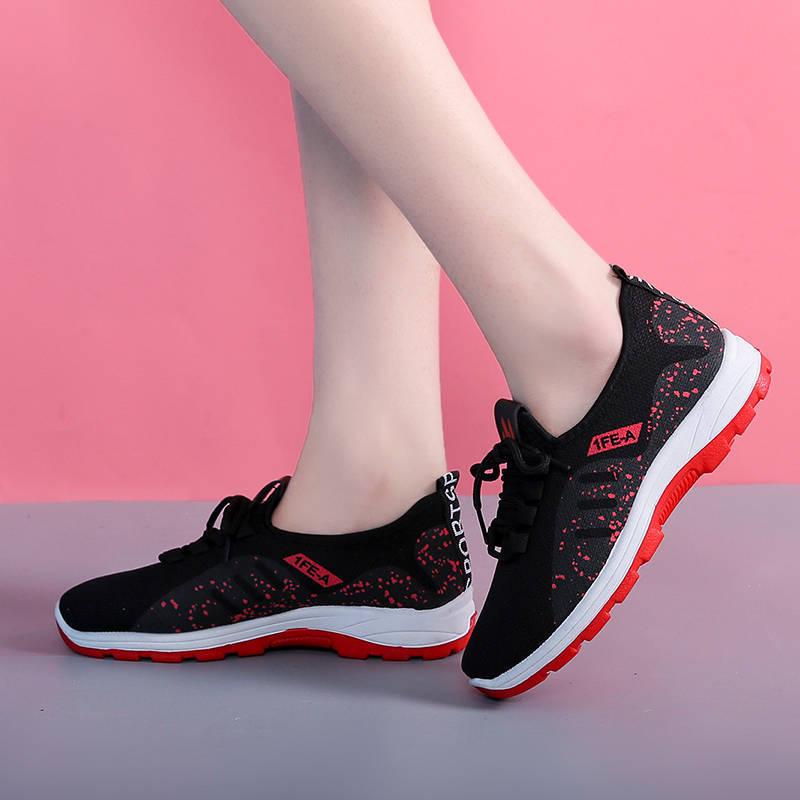 New Style Women's Breathable Mesh Running Shoes - Lightweight and Trendy Casual Sneakers