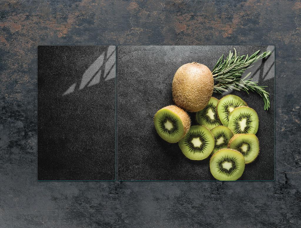 SZKLANA PŁYTA OCHRONNA NA KUCHENKĘ 90x52 KIWI