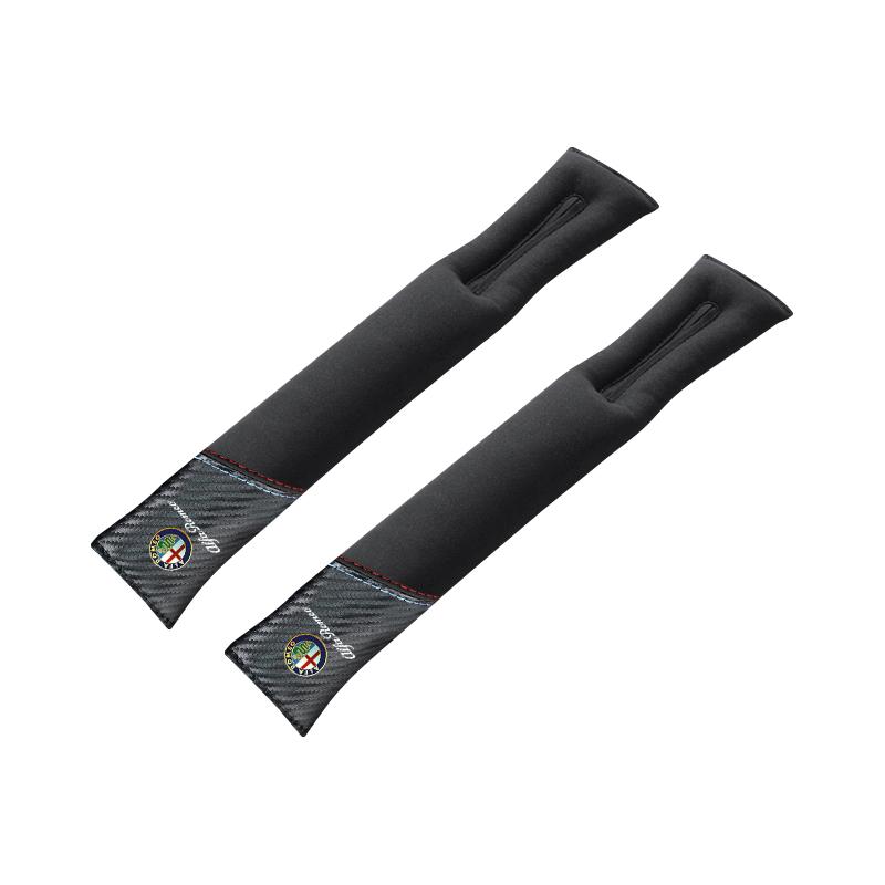 2Pcs Car Seat Gap Sealing Strip Leather Soft For Alfa Romeo 4C 159 Spider Giulia Giulietta 156 Tonale Auto Interior AccessoriesYH9