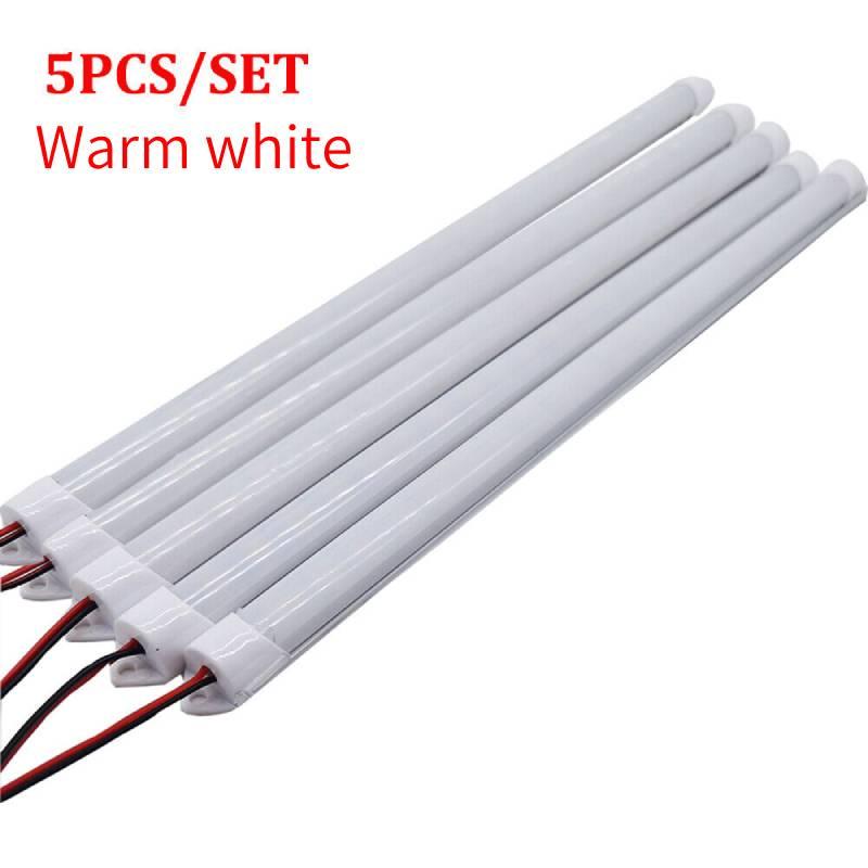 Led 5pcs Strip Light Tube Car Van Light Strip Motorhome Lamp Lightbar 12v