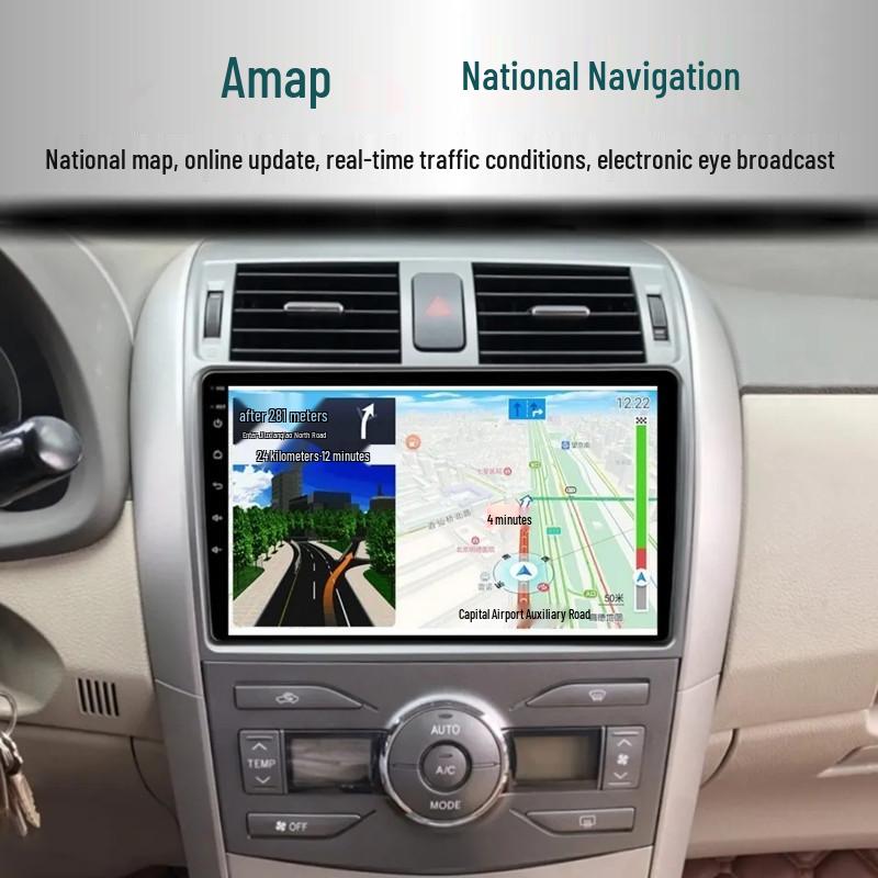 Toyota Corolla Smart Android Navigation System (2007-2013 Models)