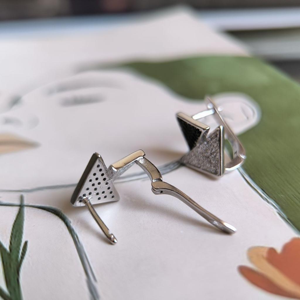 Silver Earrings with Cubic Zirkonia (2182924)