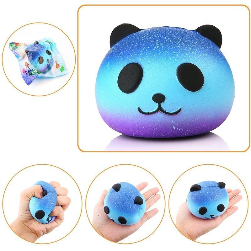 10CM Panda Cream Scented Squishy Slow Rising Squeeze Kid Toy Phone Charm Gift