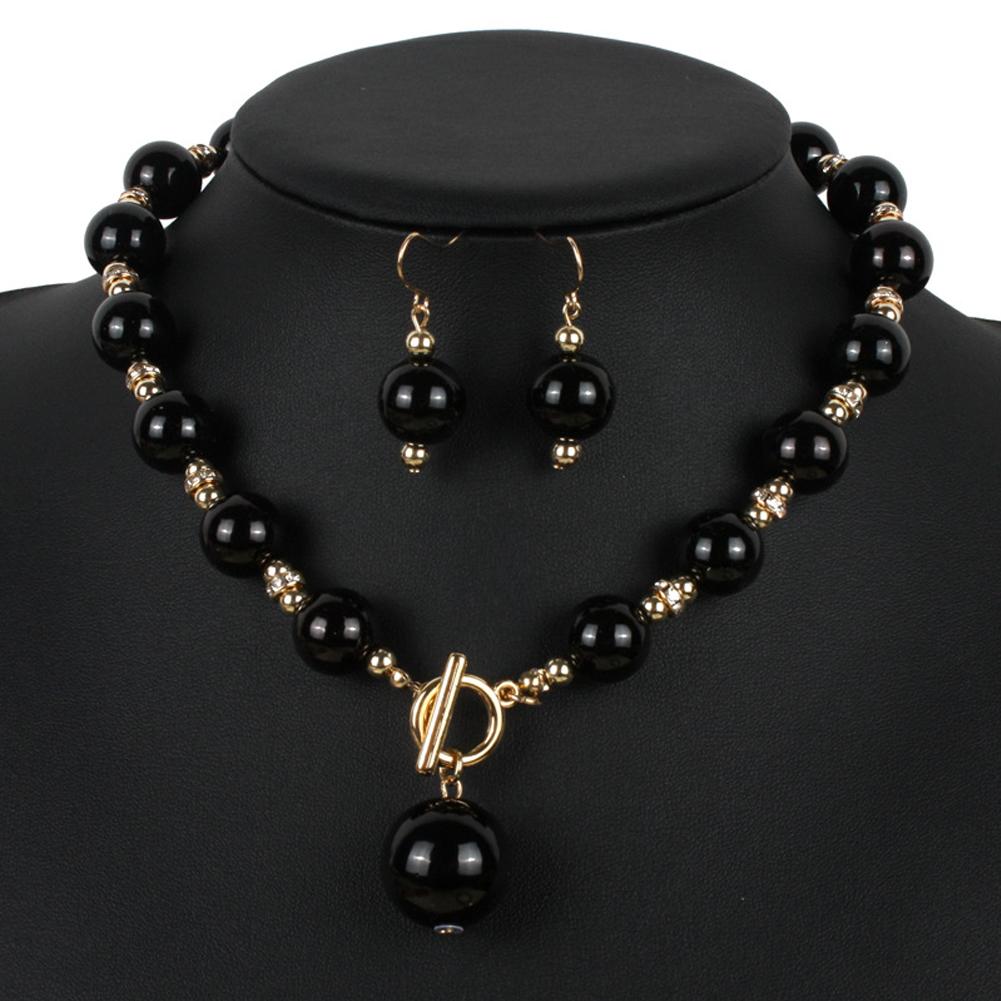 Buy Women Faux Pear Crystal Necklace Jewelry at affordable prices